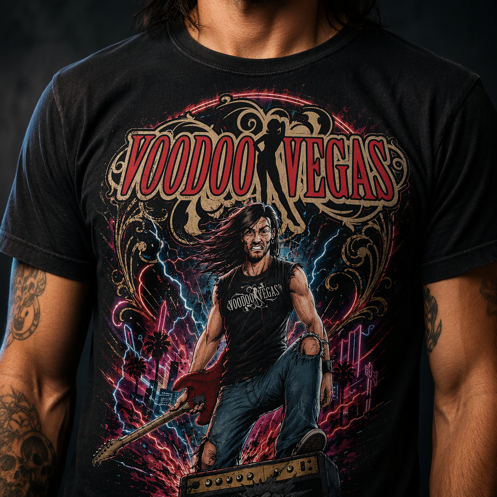 Voodoo Vegas Jimmy Silver 2026 Tee - Men