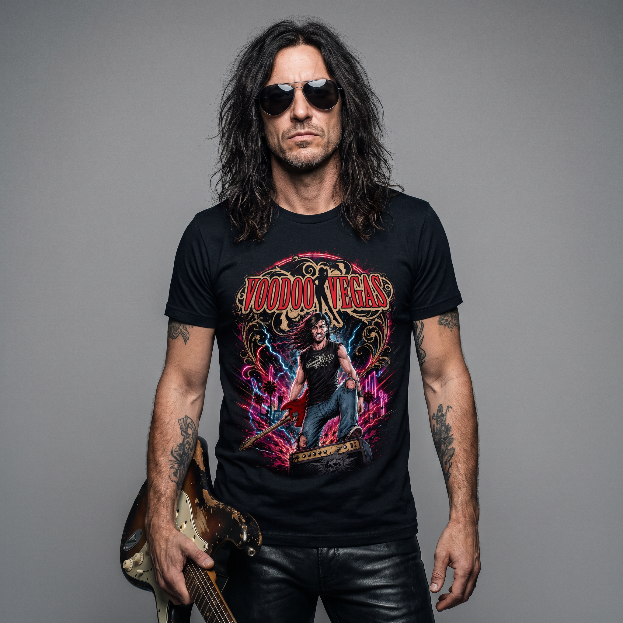 Voodoo Vegas Jimmy Silver 2026 Tee - Men