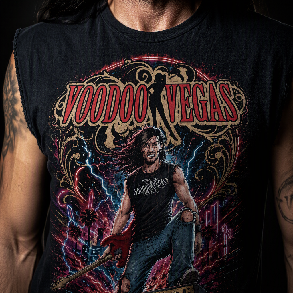 Voodoo Vegas Jimmy Silver 2026 Vest - Mens